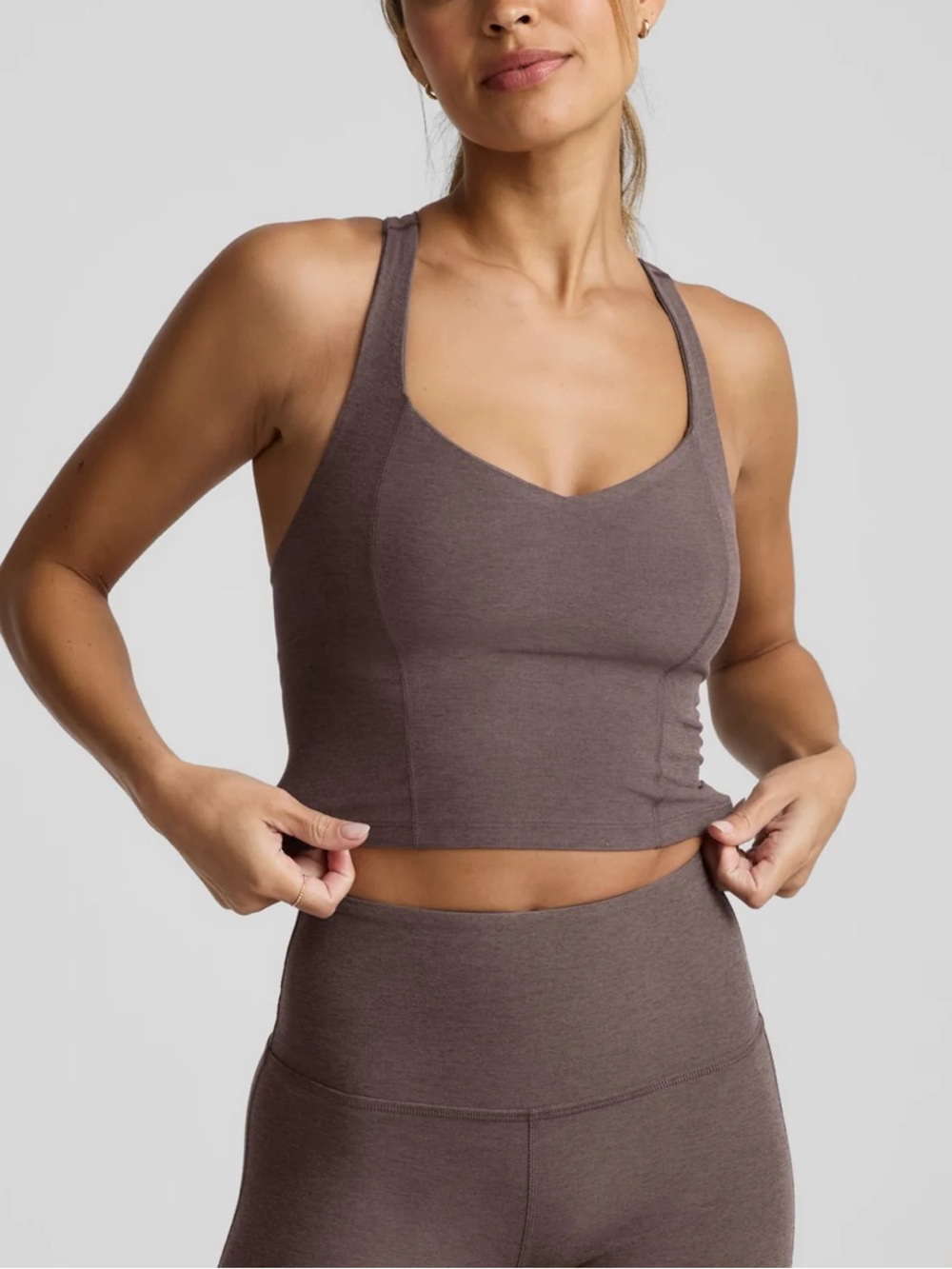 Beyond Yoga spacedye intensity racerback cropped tank
